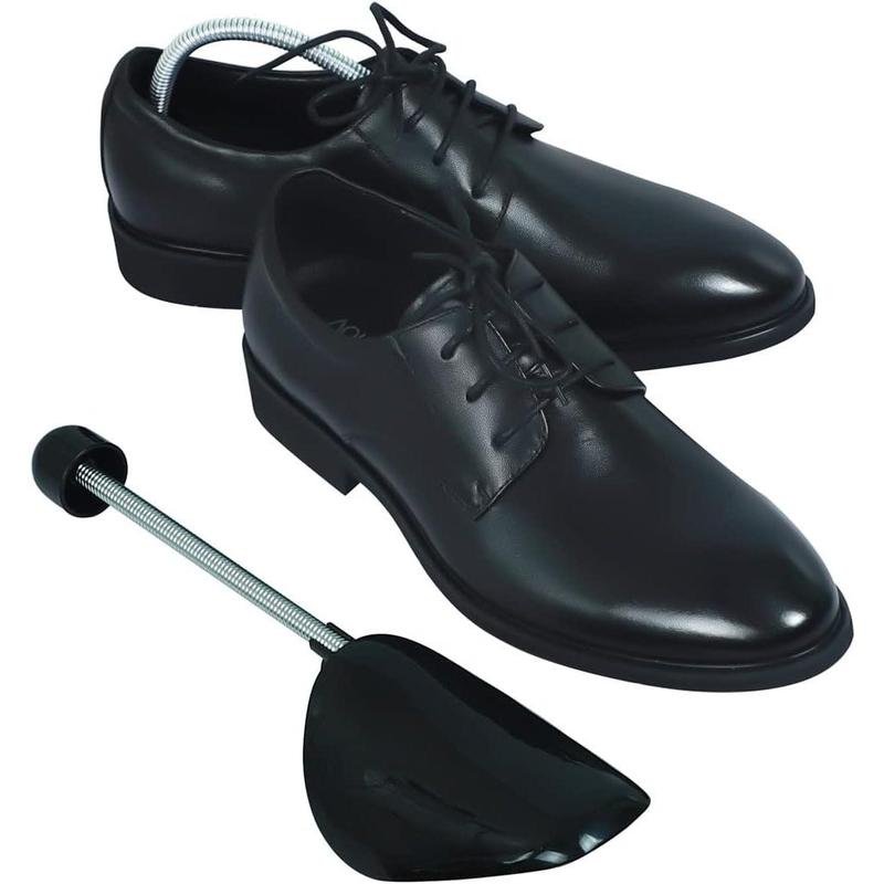 10 Pairs Plastic Shoe Trees for Men (Black)