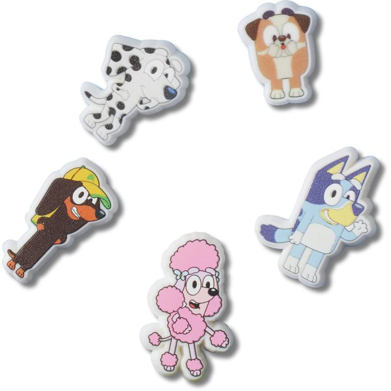 Crocs Jibbitz Bluey Character Shoe Charms 5-Pack