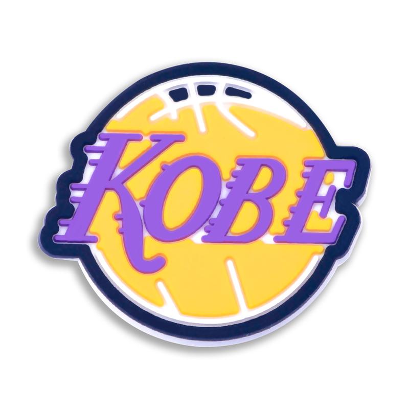 Kobe Baseball Croc Charm 17PCS PVC Clog Pins Accessories Party Favors Birthday Gifts Holidays Decoration for Boys Women Girls