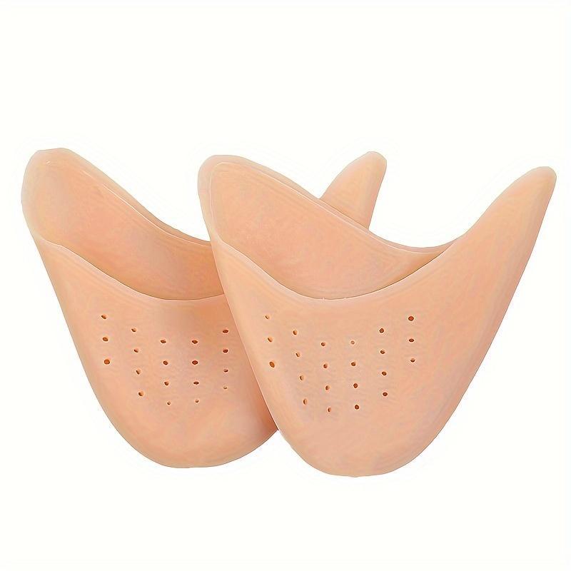 Silicone Toe Cover, 1 Pair Silicone Ballet Toe Protection Covers, High Heel Half Size Foot Pad, Dance Forefoot Pad