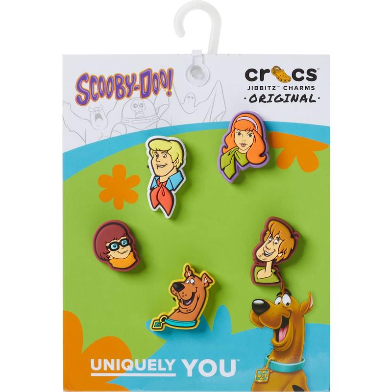 Crocs Jibbitz Scooby Doo Character Shoe Charms 5-Pack