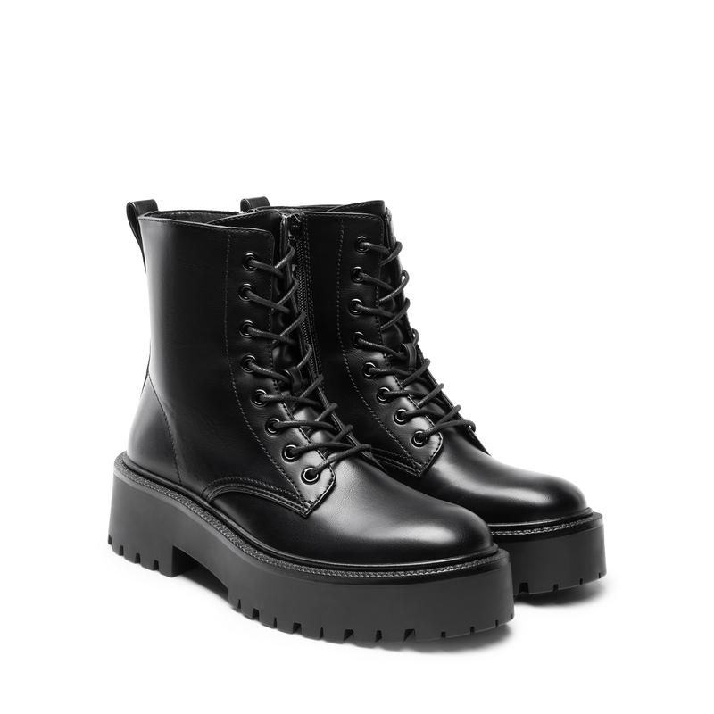 DREAM PAIRS Chunky Non-Slip Combat Ankle Boots