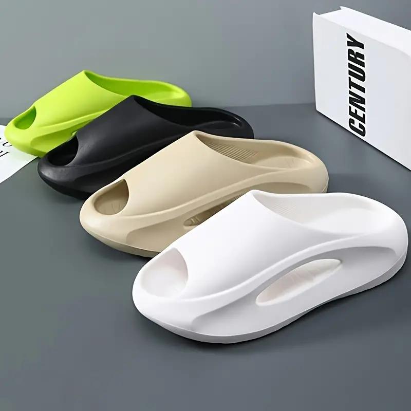 Outdoor Men's Sporty Slides, Casual Soft Comfortable Non-slip Home Slippers, Trendy Slippers for Indoor Outdoor WearMen's Sporty Slides, Casual Soft Comfortable Non-slip Home Slippers, Trendy Slippers for Indoor Outdoor Wear