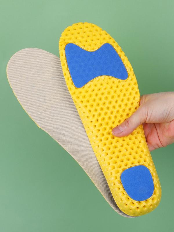 1 Pair Breathable Comfortable Arch Support Insoles, Anti-slip Foot Cushion Pads for Men & Women, Casual Shoes Accessories