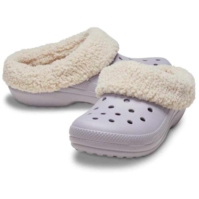 Crocs Unisex Adult Blitzen Clogs, Fuzzy Slippers