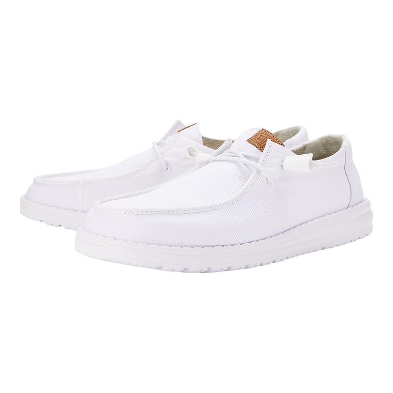 HEYDUDE Wendy Stretch Canvas - Womens Comfortable Slip on Shoes