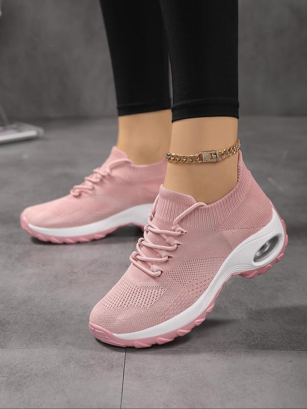 Summer 2024 Casual Lace Up Low Top Running Shoes for Women, Athletic Lightweight Breathable Comfortable Sneakers, Female Round Toe Sports Back To School, Girlfriend Gifts, Fall Outfits, Fall Freshness Fall Outfits 2024 Walking Shoes