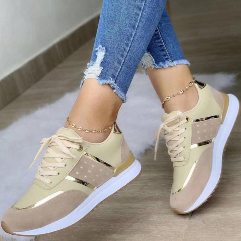 Women's Platform  Walking Shoes Pain Relief Casual Work Shoe Orthotic Arch Support Non Slip Wedge Tennis Sneakers Footwear Girl