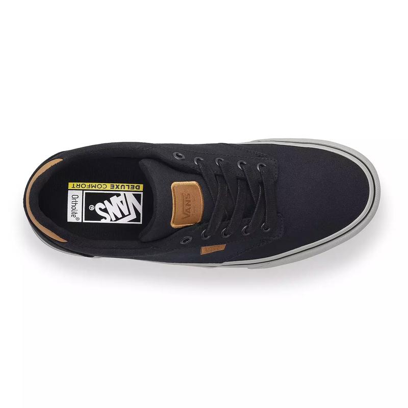 Vans Atwood DX Black Men's Shoes - Casual Trainers for All Seasons - Sneaker, Closed