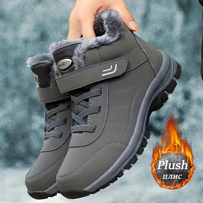 Women's Snow Boots Fur Lined Warm Ankle Boot Waterproof Anti-Slip Winter Outdoor Sports Shoes