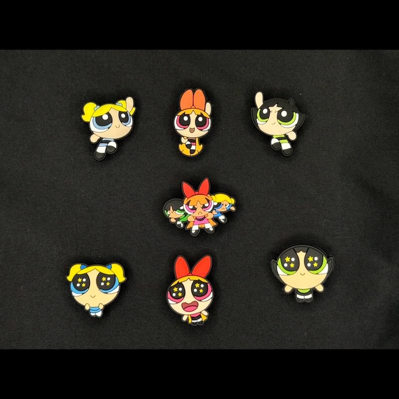 Puff Girls Croc Charms