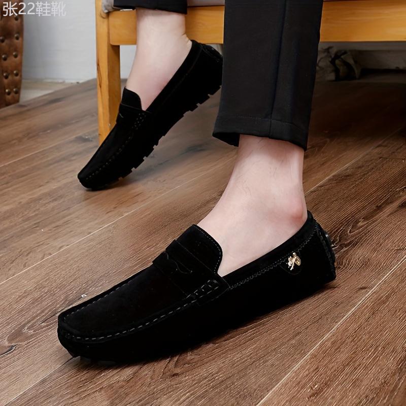 Men's Moccasins Penny Loafer Shoes, Comfy Non-slip Slip On Casual Shoes, Men's Footwear, Spring And Summer Walking Shoes Boy