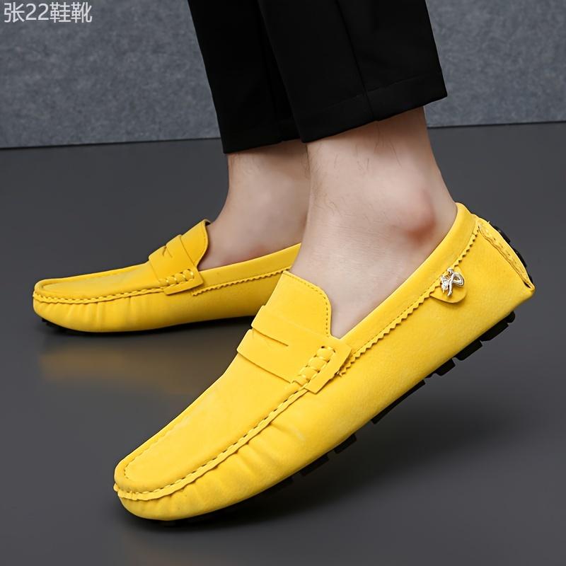 Men's Moccasins Penny Loafer Shoes, Comfy Non-slip Slip On Casual Shoes, Men's Footwear, Spring And Summer Walking Shoes Boy