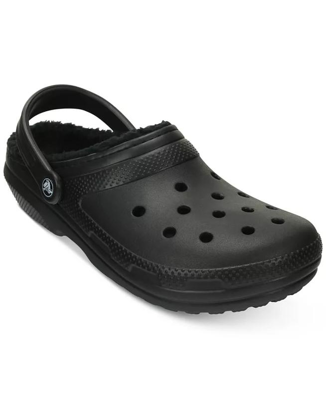 Crocs Classic Lined Clogs for Men and Women - Comfortable Footwear for Walking - Walking Shoes