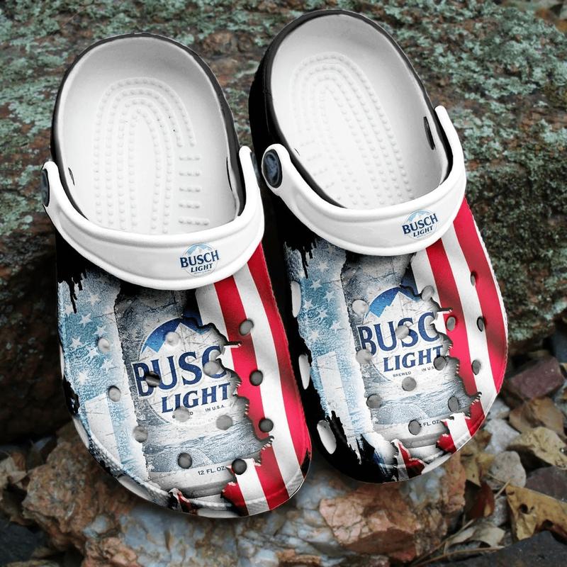 [C4] America Flag Beer Clogs , Beer Lover Slippers for Men and Women