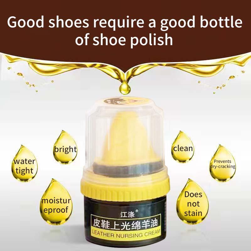 Leather shoe oil black leather maintenance oil brown colorless universal shoe polishing tool Footwear