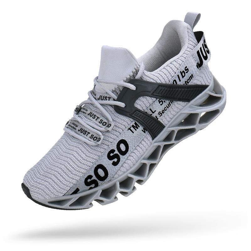 Mens Athletic Sneakers for Running, Walking, and Sports - Non Slip Trainers