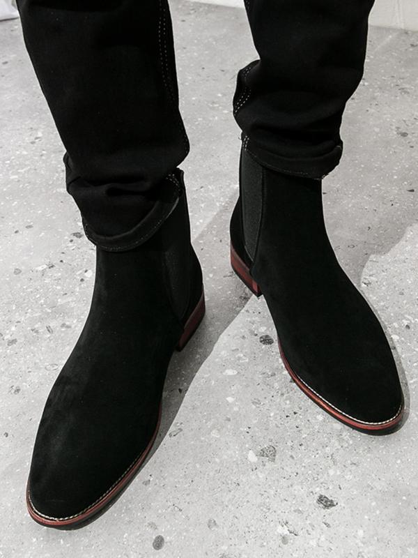 Men's Fashionable Chelsea Boots, Casual Comfortable Ankle Boots for Daily Wear, Fashion Shoes for Party, Daily Clothing Decor