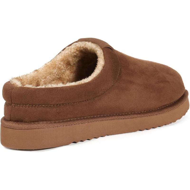 Mens Vallarta Plush Suede Clog Slippers Flipflop Shoe Footwear Comfort Weight Walking Shoes