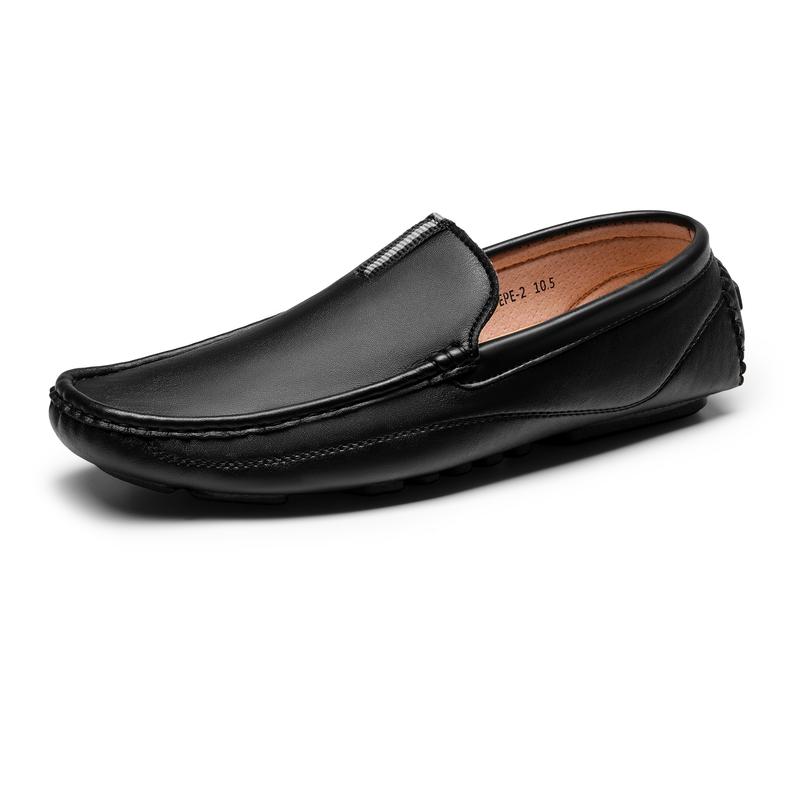 Bruno Marc Men's Moc Toe Driving Loafers