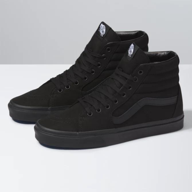 Vans SK8-HI in Black Black