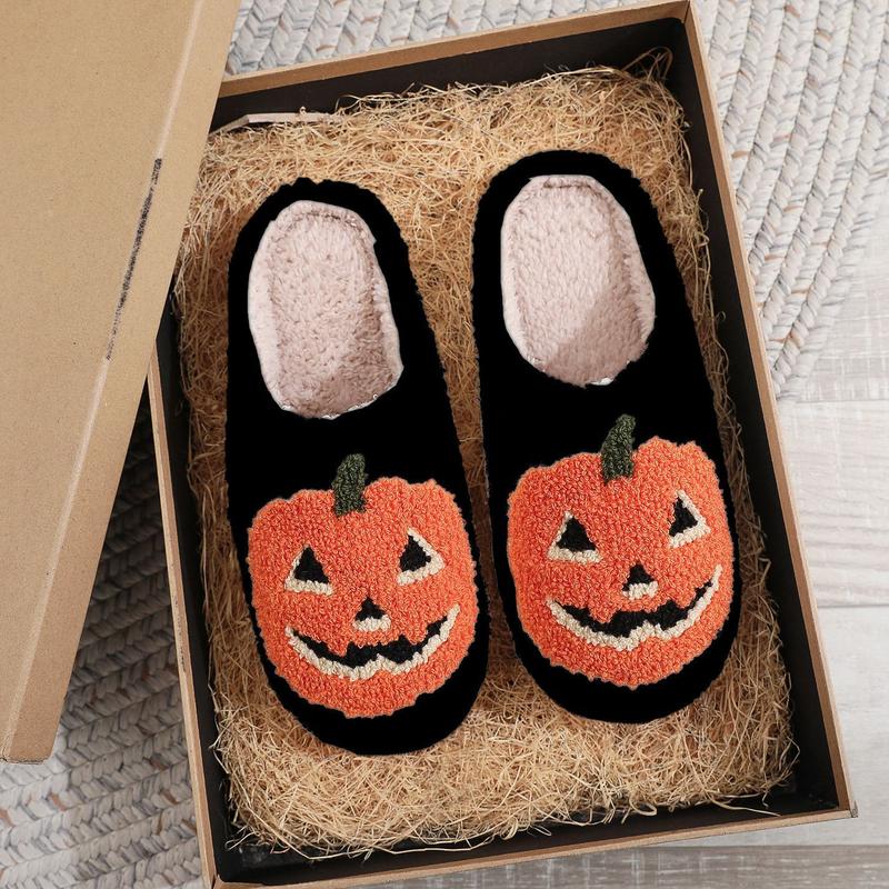 Fluffy Warm Home Slippers, Winter Closed Toe Soft Sole House Shoes, Cozy Bedroom Indoor Plush Slippers,Comfort Cute Women's Home Slippers