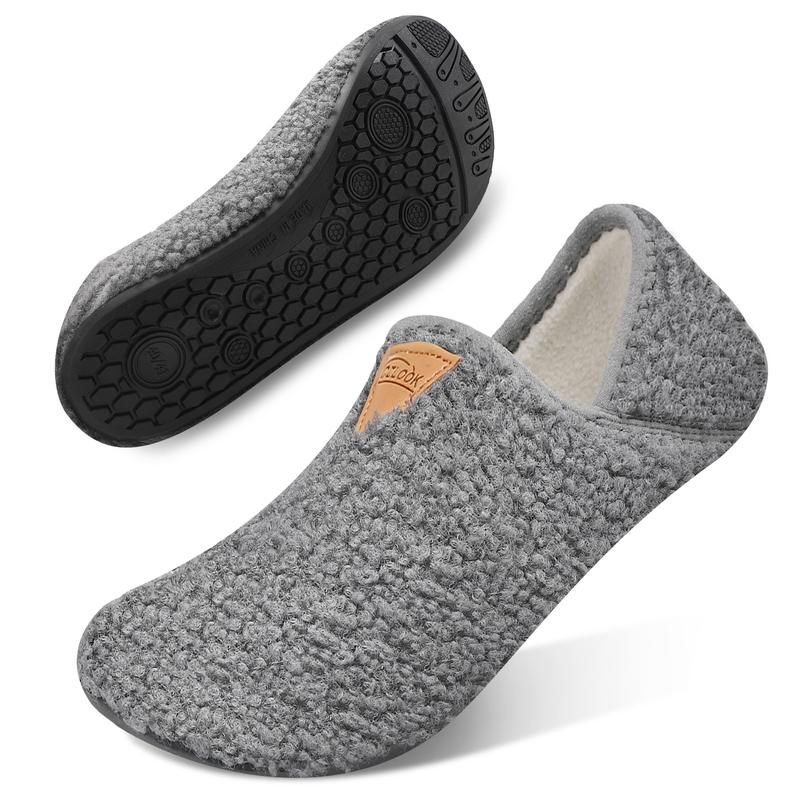 Black Friday Ultra-Soft Plush Slippers - Cozy, Non-Slip, Warm, and Breathable Winter Shoes with Soft Sole and Closed Toe Design for Comfortable Indoor Wear - Perfect for Cold Weather