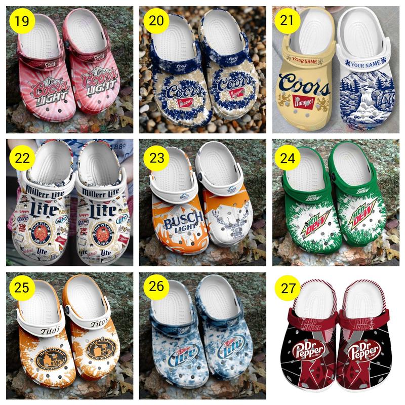 [C171] Christmas Vibe Clogs Red Coke Clogs Shoes Holiday Season, Unisex Drink Lover Slippers for Men and Women