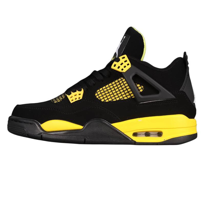 Male and female couples retro fashion versatile sports 4s basketball shoes