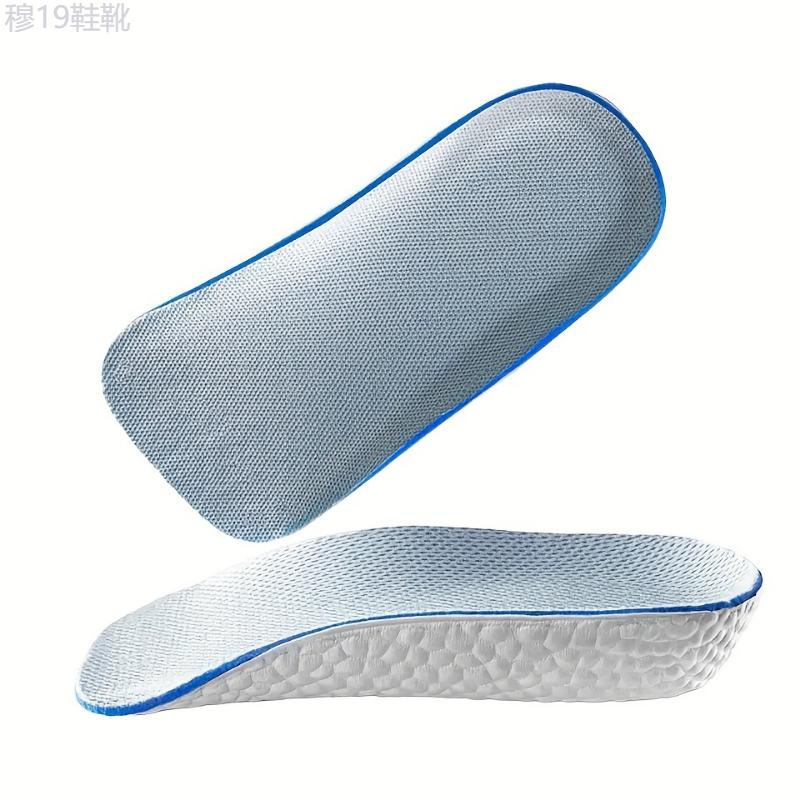 1 Pair Height Increase Insoles For Men Women Shoes Flat Feet Arch Support Orthopedic Insoles Sneakers Heel Lift Memory Foam Shoe Pads Footwear Comfort