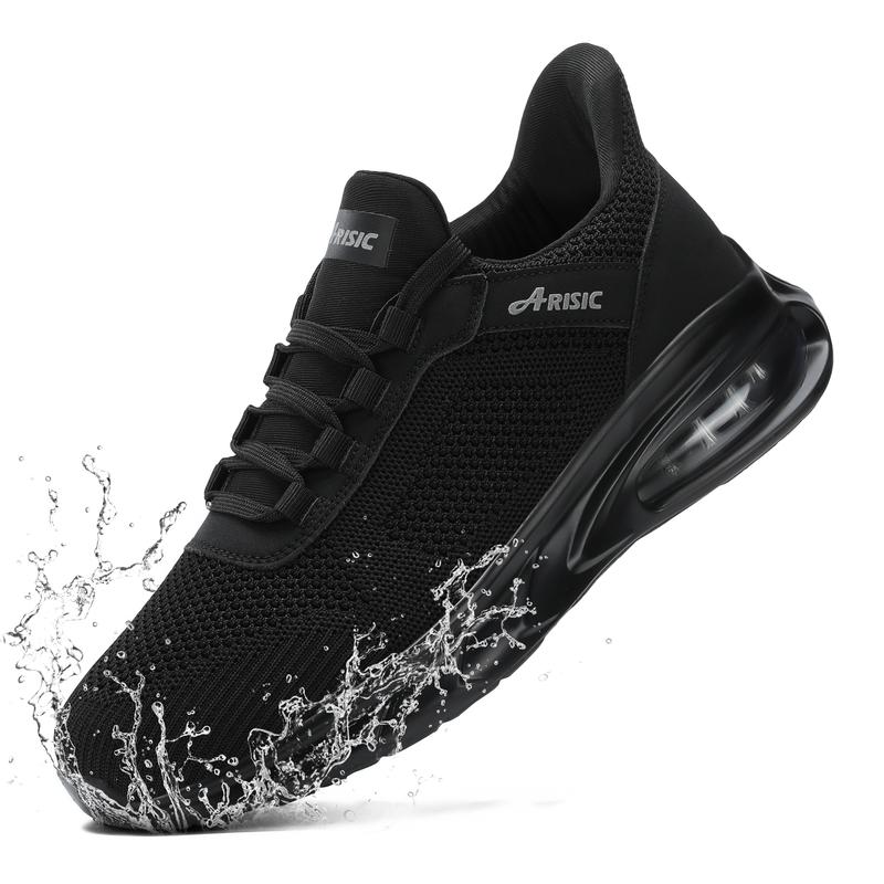 Non Slip Shoes for Men Women  Food Service Sneaker, Waterproof Work Shoes Restaurant,Slip On Resistant Sneakers, Breathable, Lightweight Walking Shoes for Kitchen and Restaurant Work Black