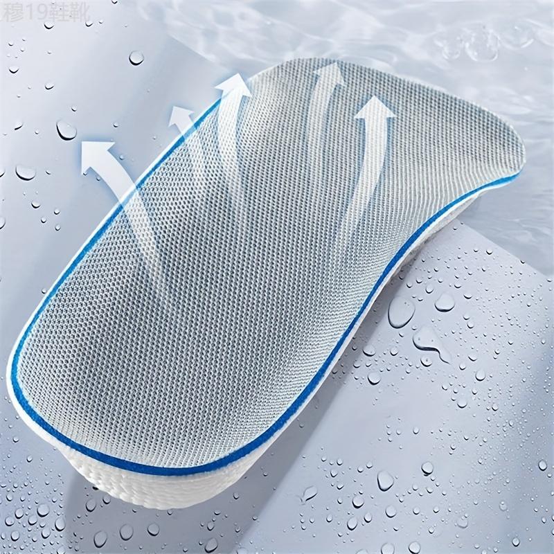 1 Pair Height Increase Insoles For Men Women Shoes Flat Feet Arch Support Orthopedic Insoles Sneakers Heel Lift Memory Foam Shoe Pads Footwear Comfort