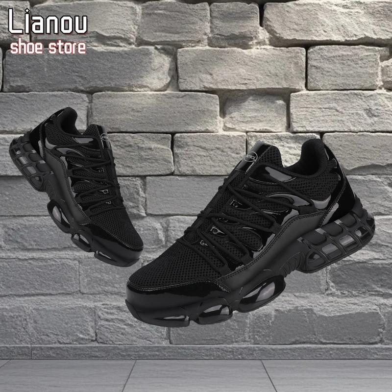 steel toe air cushion sneakers wear-resistant protective safety shoes foroutdoor walking workers breathableand comfortable anti - puncture injury