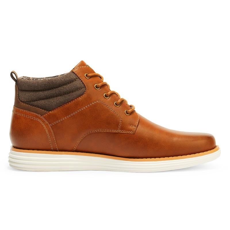 Bruno Marc Men's Mid Top Chukka Sneaker Lace Up Dress Boot