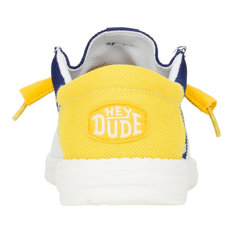 HEYDUDE Wally Tri Michigan Wolverines - Mens Comfortable Slip on Shoes