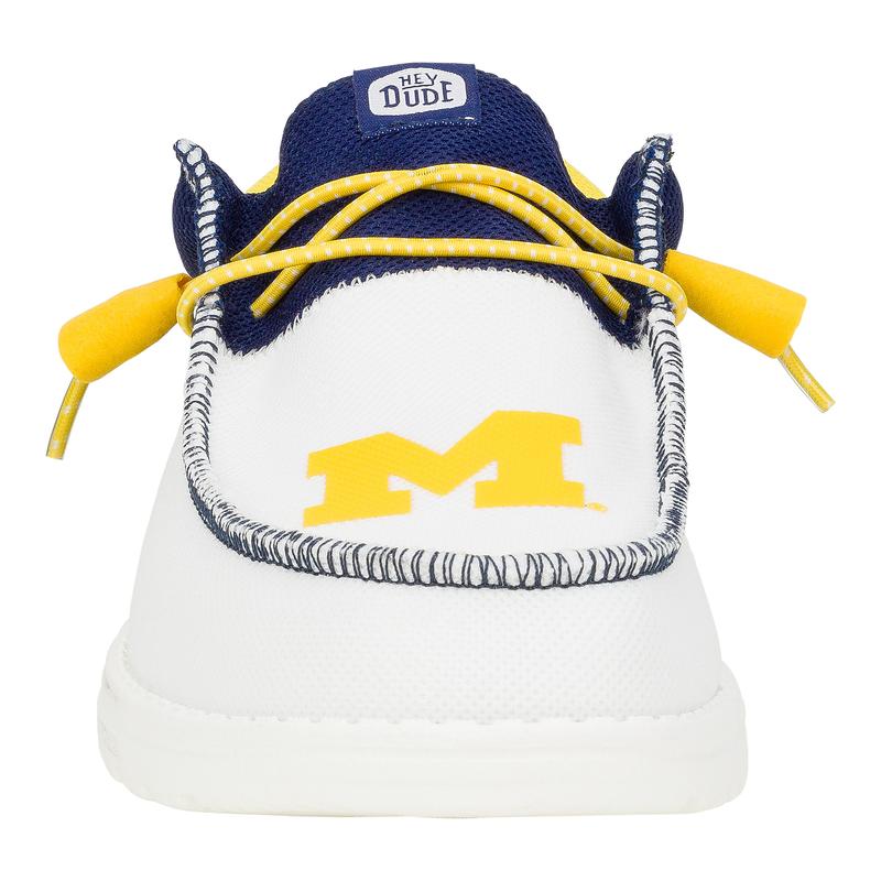 HEYDUDE Wally Tri Michigan Wolverines - Mens Comfortable Slip on Shoes