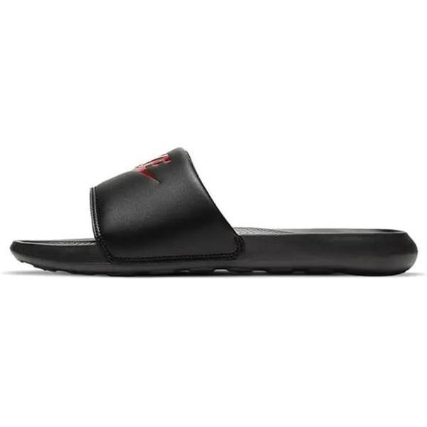 Men's Nike Victori One Slide Black University Red-Black (CN9675 004)