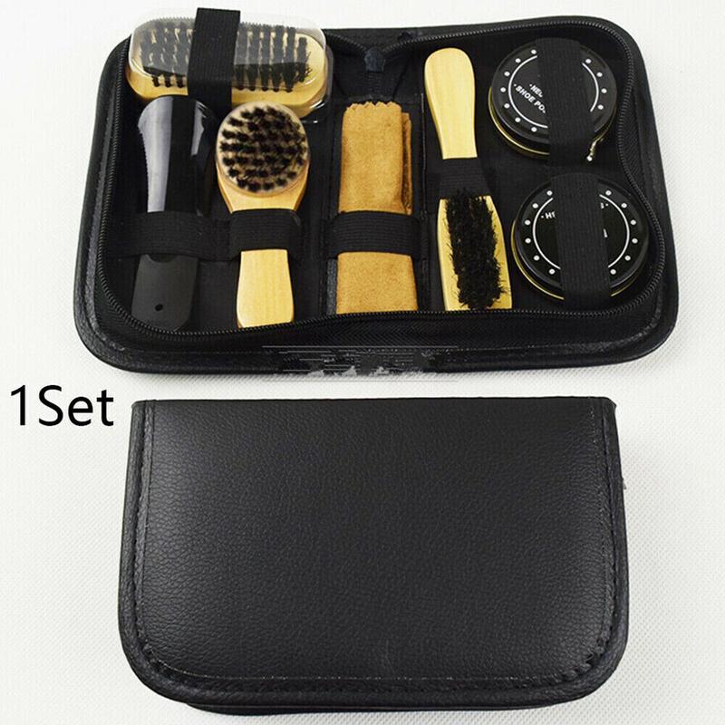 Cleaning Brush Shine Care Kit Polish Brush Set Kit Shoes Care Shoe Cleaning Boot