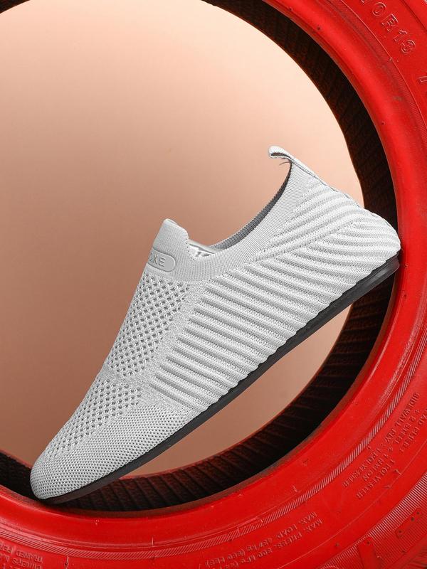 Men's Breathable Lightweight Slip on Walking Shoes, Casual Comfortable Non-slip Sneakers, Fashionable Sports Shoes for Daily Wear