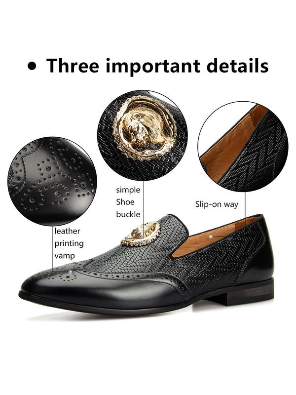 Men's Fashion Classic Loafers Luxury Loafer Shoes and Weeding Dress Shoes for Men