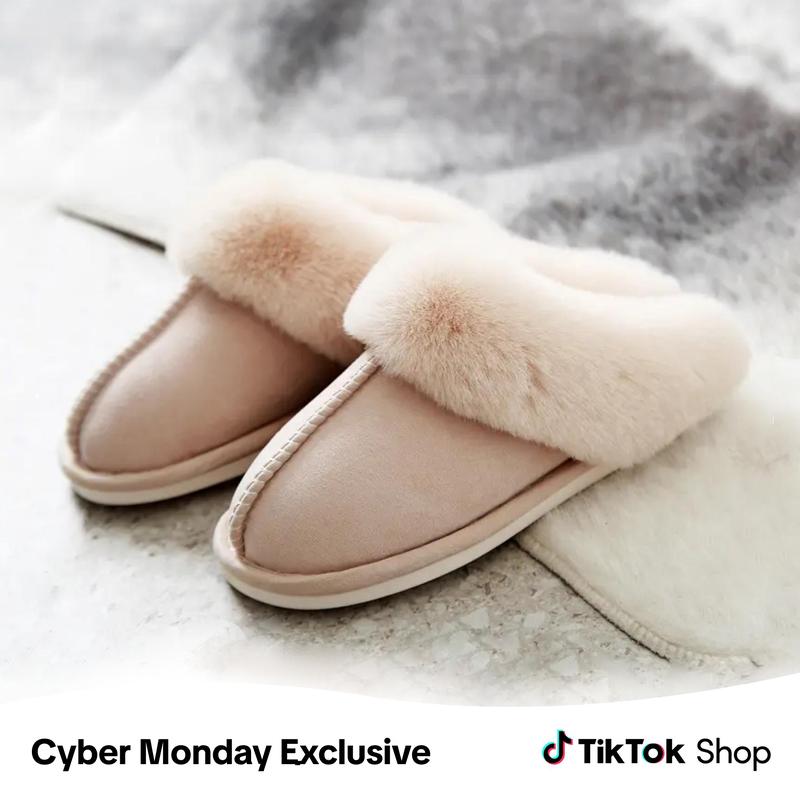 Cozy Faux Fur Lined Slippers for Winter – Warm, Comfy, and Stylish Slippers