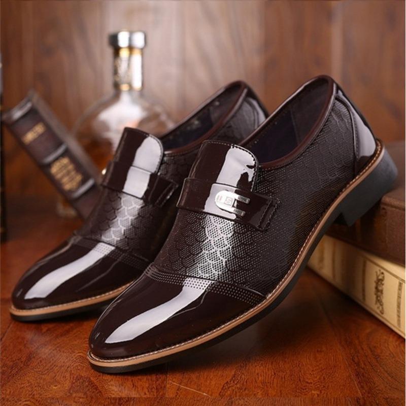 Men's dress shoes, Business formal tuxedo men's shoes, men's shoes