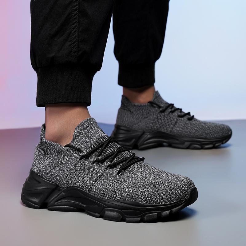 Men's  New Casual Lace Up Low Top Sneakers for Treadmill Wear As Father's Day Gift, Lightweight Breathable Comfortable Sports Running Shoes  casual trainers casual sneakers sneaker shoes athletic footwear closed runner trainer training sports shoes