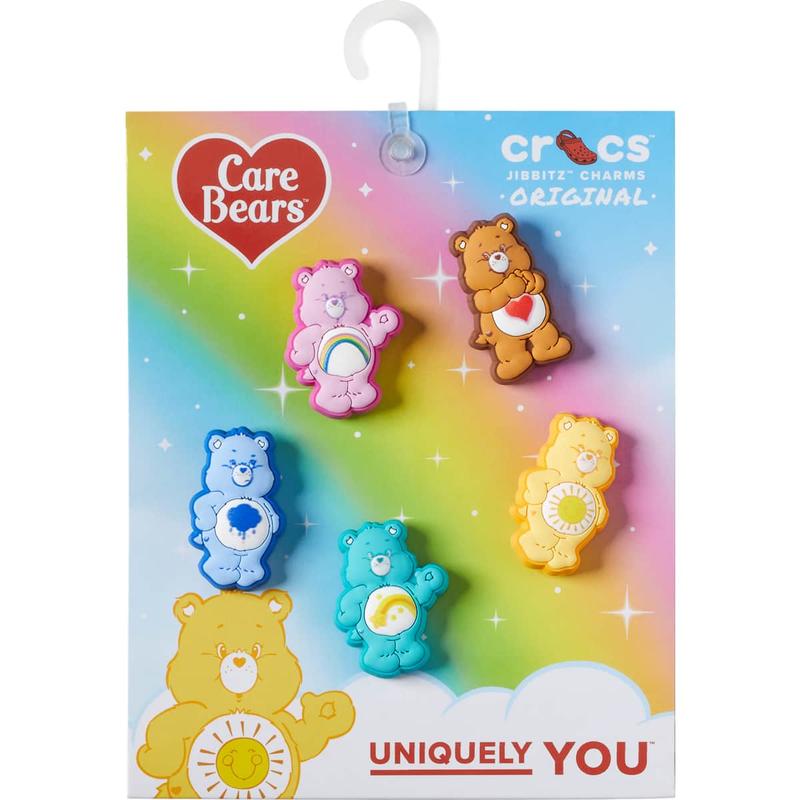 Crocs Jibbitz Care Bears Character Shoe Charms 5-Pack