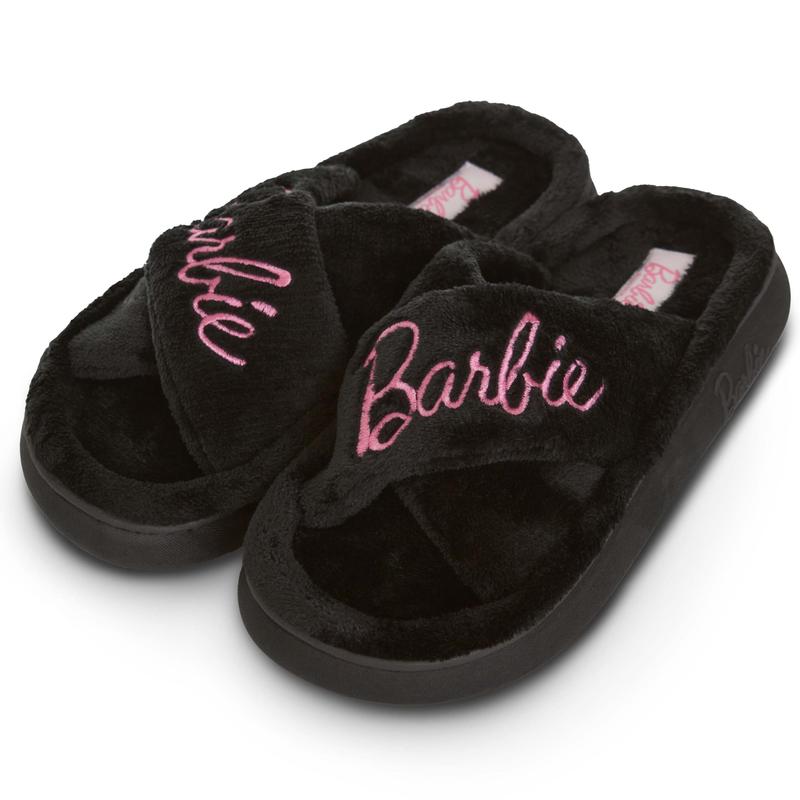 Barbie Extra Cozy Fuzzy House Slippers Slip-On Women's slipper