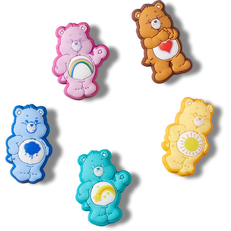 Crocs Jibbitz Care Bears Character Shoe Charms 5-Pack