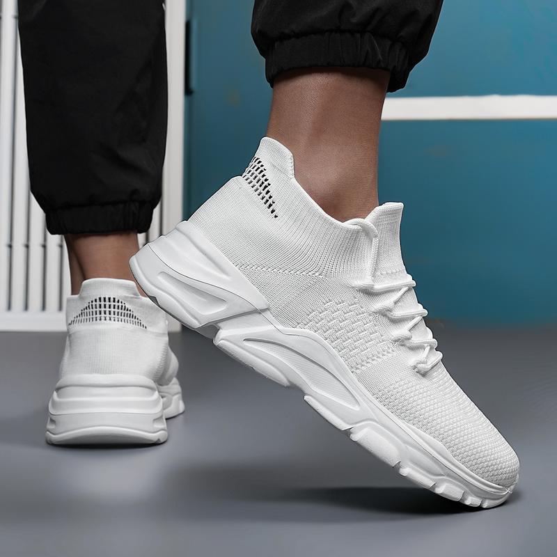 Men's  New Casual Lace Up Low Top Sneakers for Treadmill Wear As Father's Day Gift, Lightweight Breathable Comfortable Sports Running Shoes  casual trainers casual sneakers sneaker shoes athletic footwear closed runner trainer training sports shoes