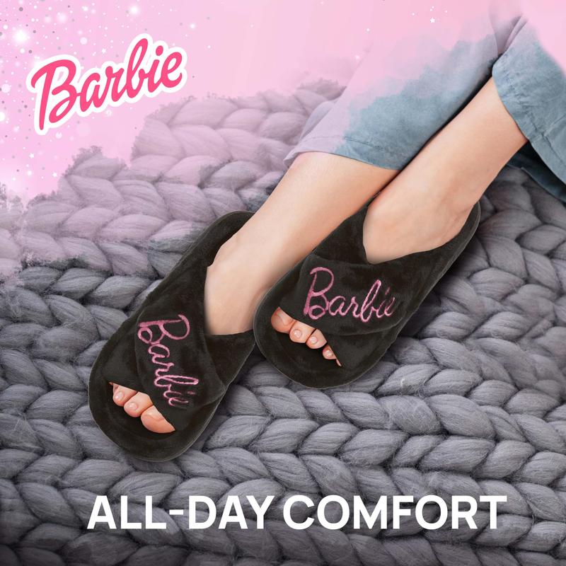 Barbie Extra Cozy Fuzzy House Slippers Slip-On Women's slipper