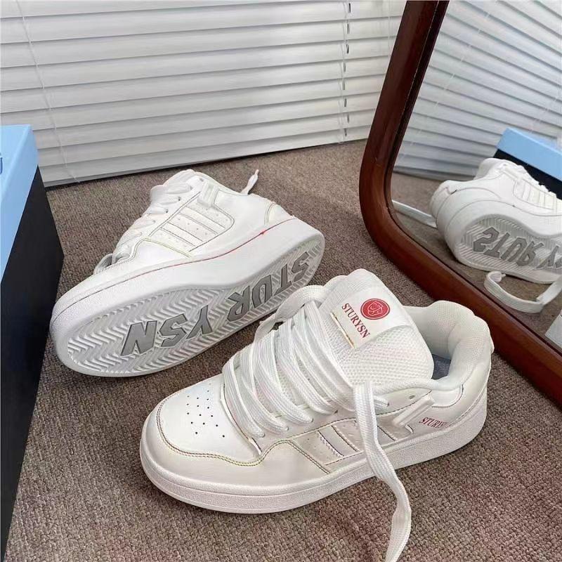 Autumn New Platform Sports Casual Shoes Hong Kong Classic Versatile Bread Shoes Women's Niche Casual Sneakers Women