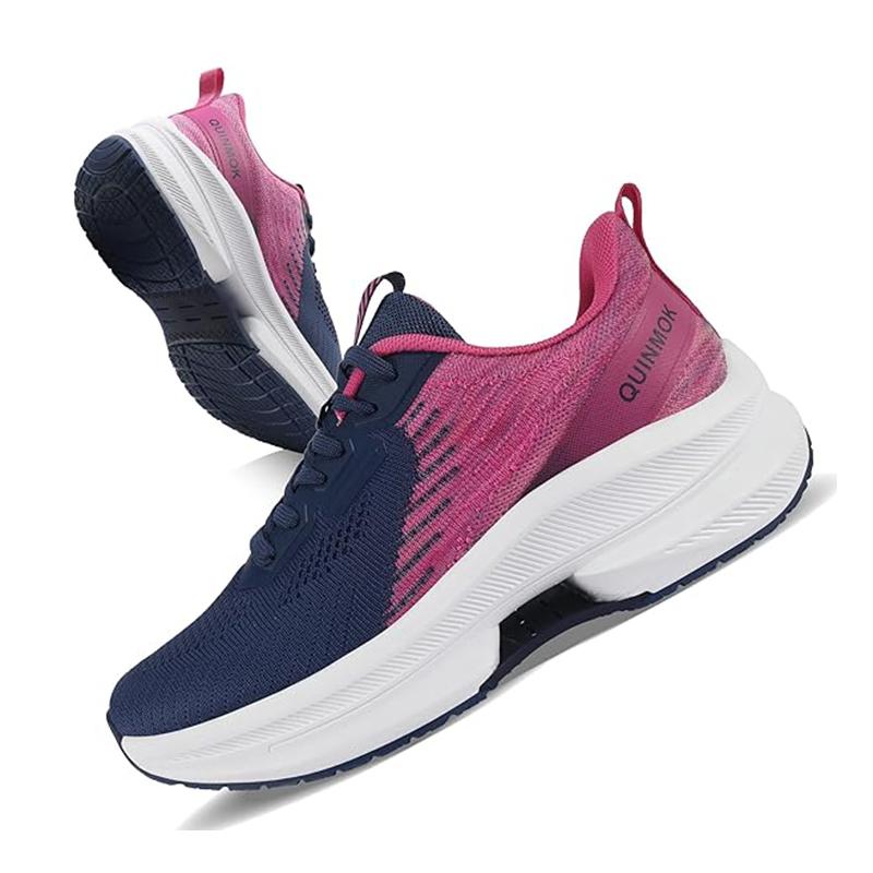 Womens Walking Shoes Non-Slip Sneakers Mesh Athletic Running Shoes Lightweight Fashion Sport Sneakers Female Gym Jogging Shoes Girl Trainer Footwear